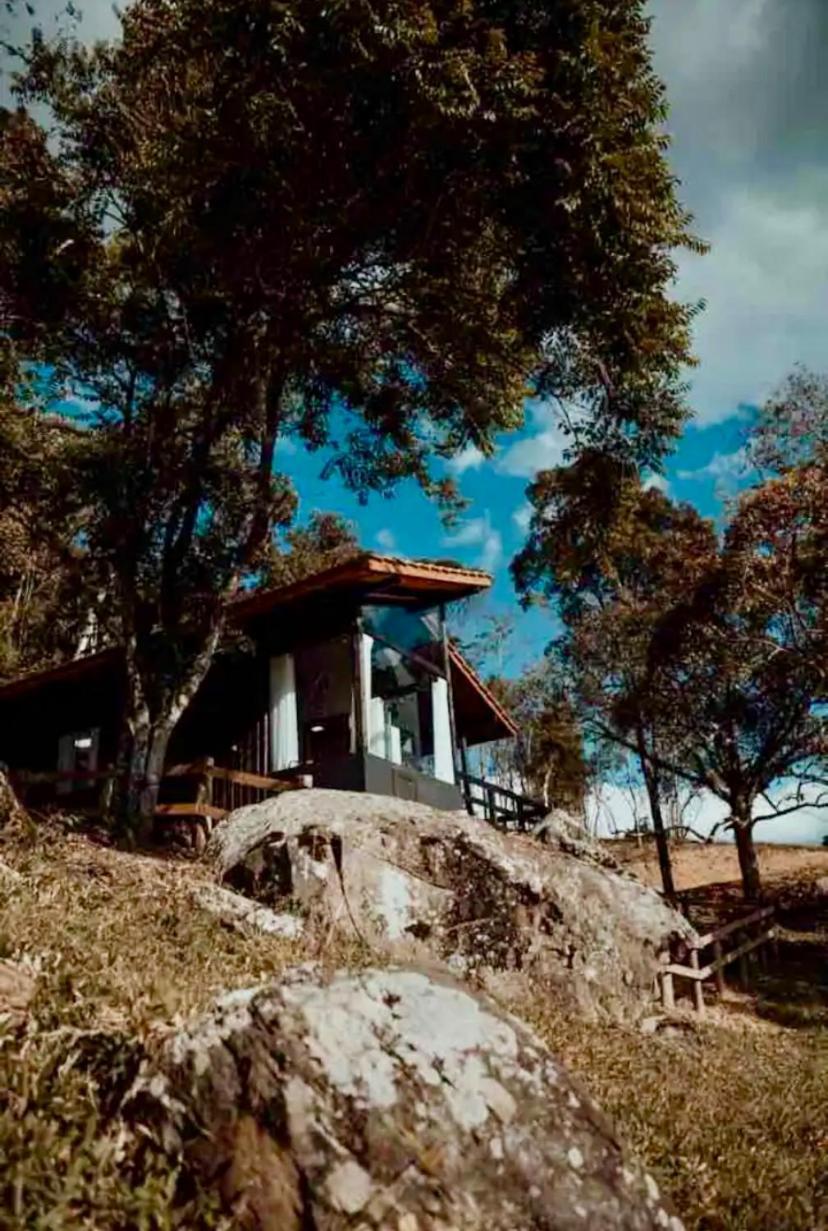 Cabana Sassafras Com Hidromassagem Alfredo Wagner Esterno foto