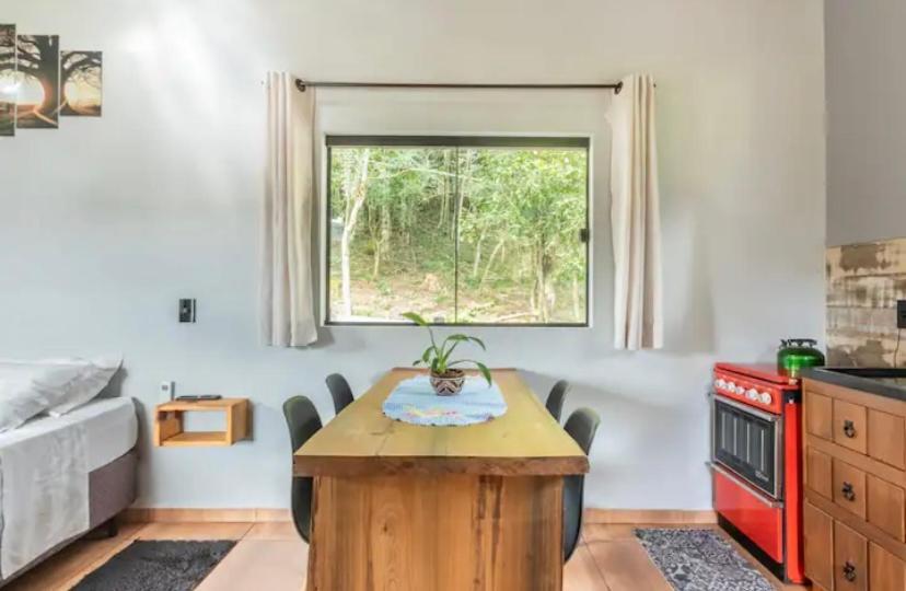 Cabana Sassafras Com Hidromassagem Alfredo Wagner Esterno foto